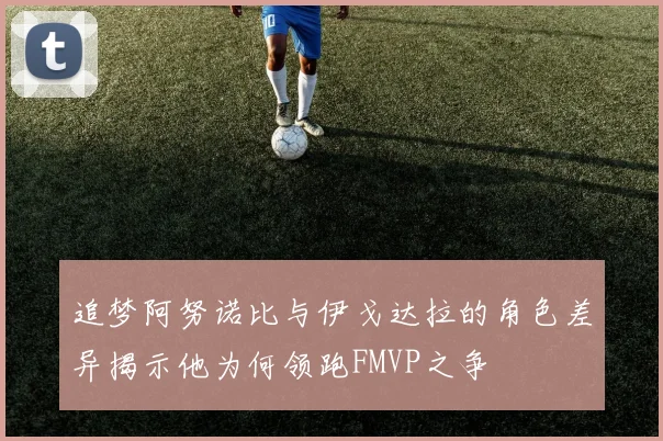 追梦阿努诺比与伊戈达拉的角色差异揭示他为何领跑FMVP之争