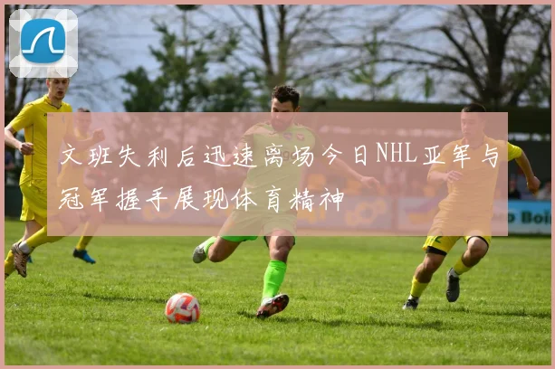文班失利后迅速离场今日NHL亚军与冠军握手展现体育精神
